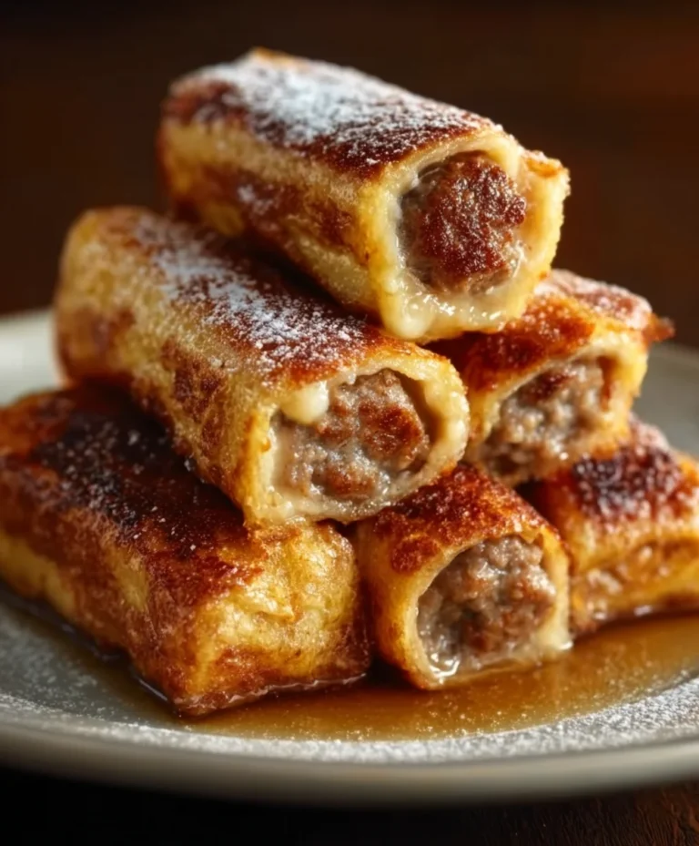 Beef French Toast Roll-Ups Easy Recipe