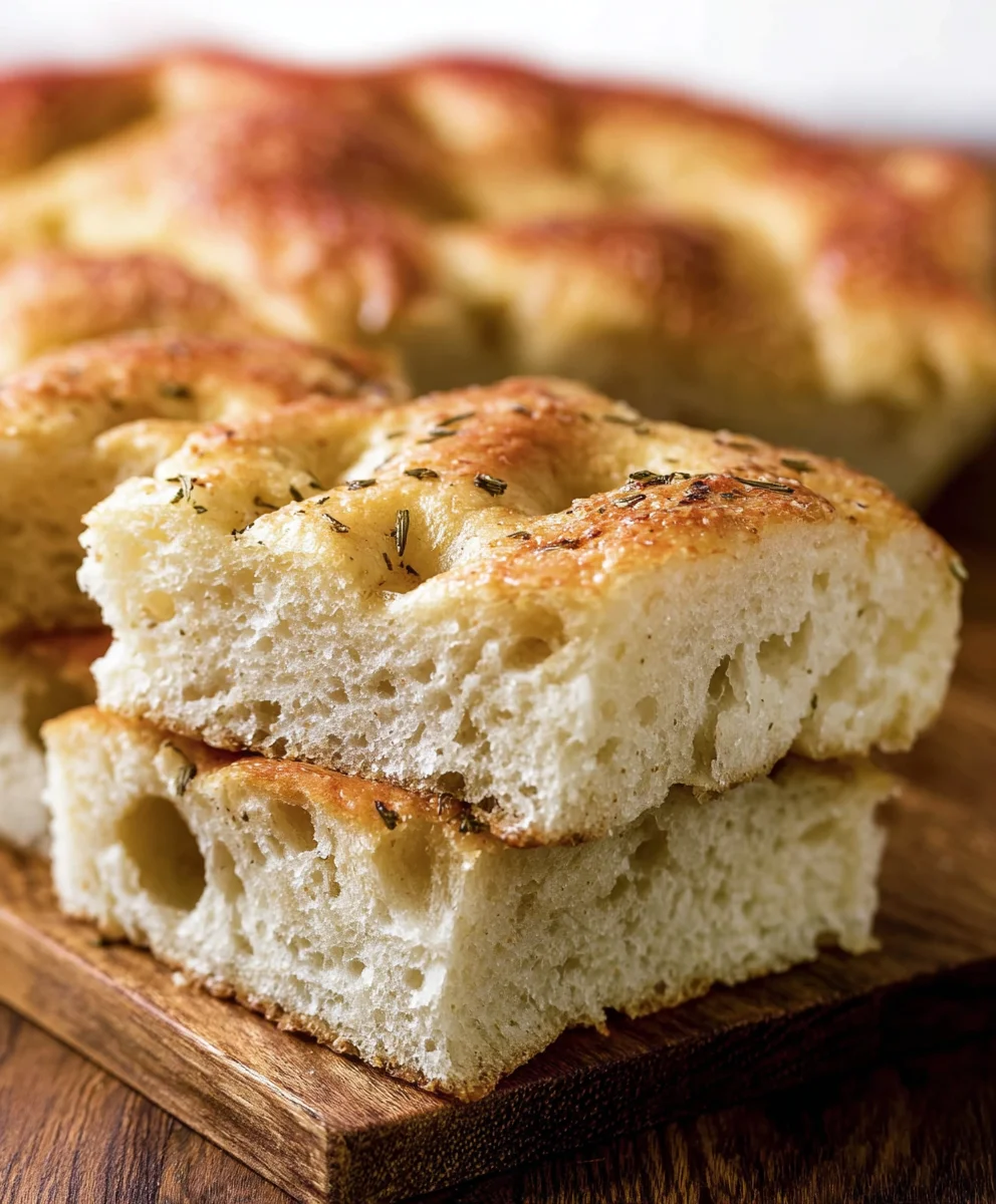 Easy No-Knead Focaccia Bread Recipe