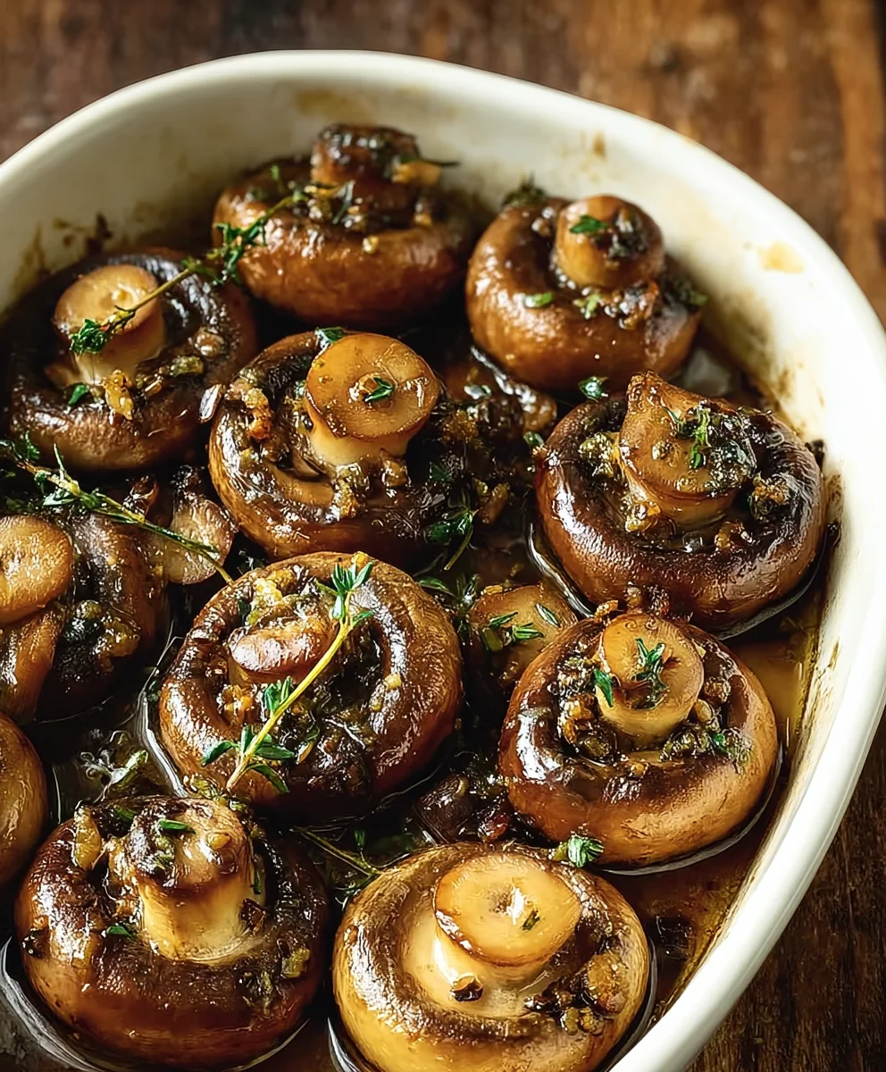 Browned Butter Mushrooms - Easy Savory Side Dish