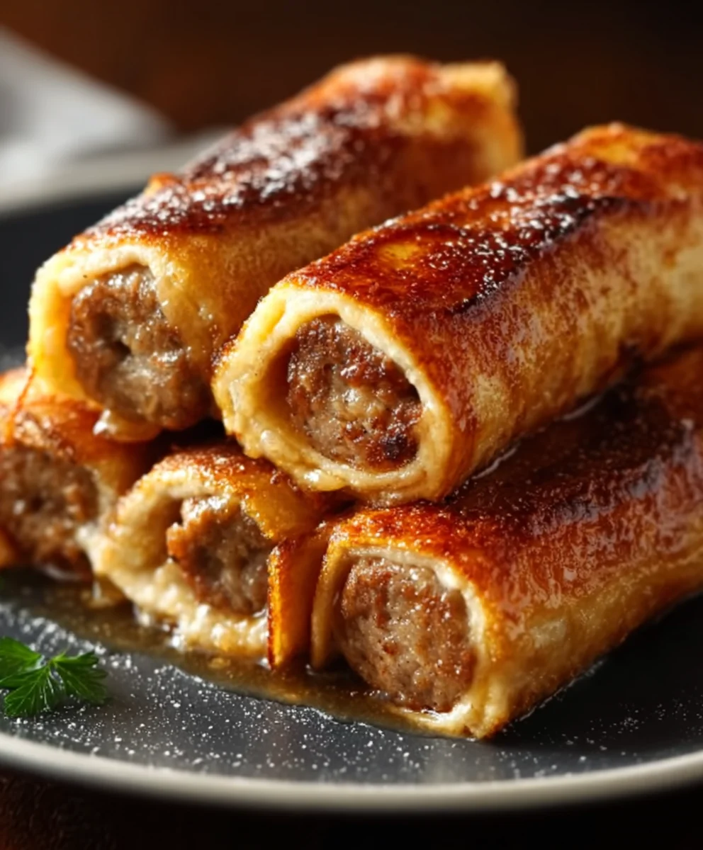 Beef French Toast Roll-Ups Easy Recipe