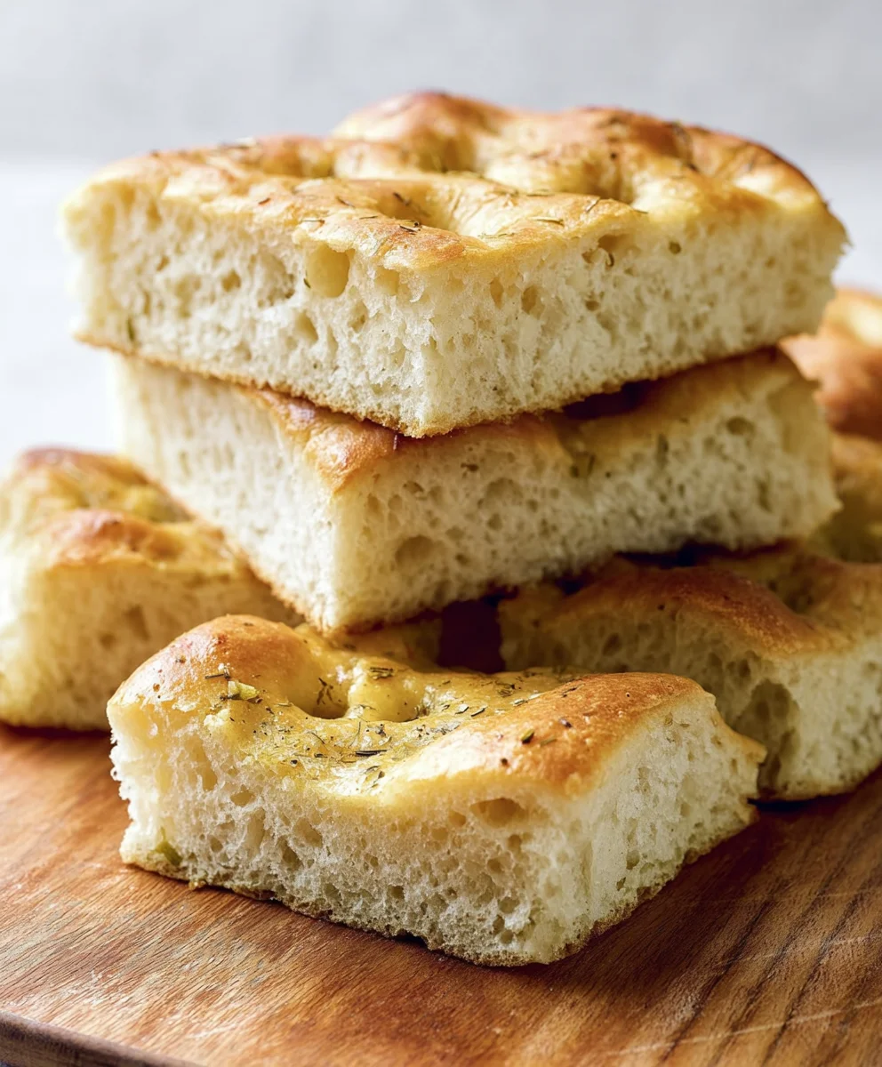 Easy No-Knead Focaccia Bread Recipe