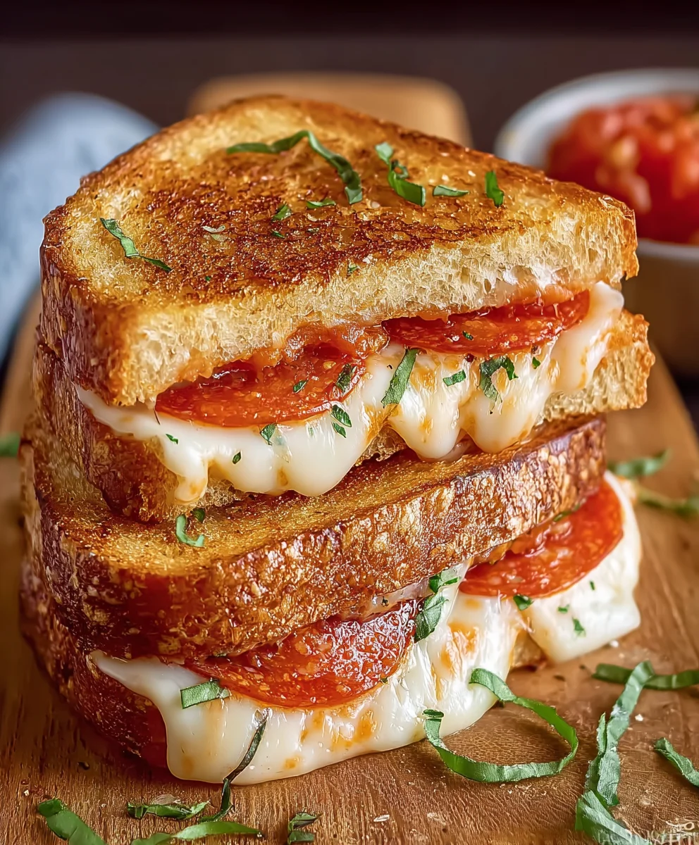 Grilled Cheese Pizza- Ultimate Melted Cheesy Delight