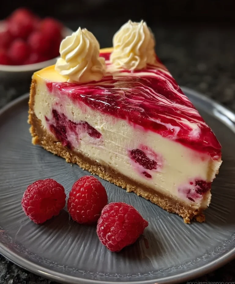 Easy Raspberry Cheesecake Recipe-Decadent Dessert
