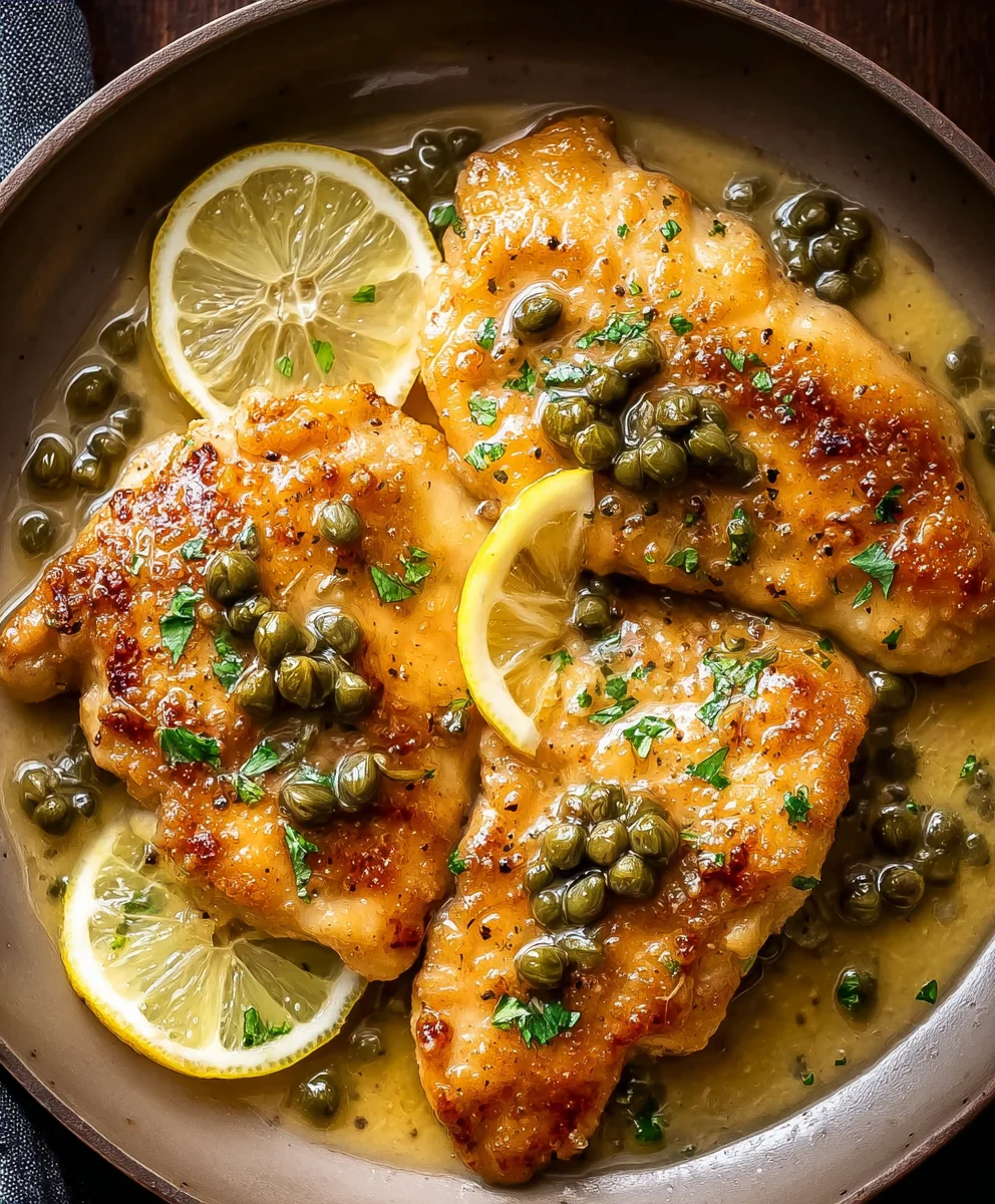 Easy Chicken Piccata - Quick & Delicious Non-Non-Non-Alcoholic Alternativeic Recipe