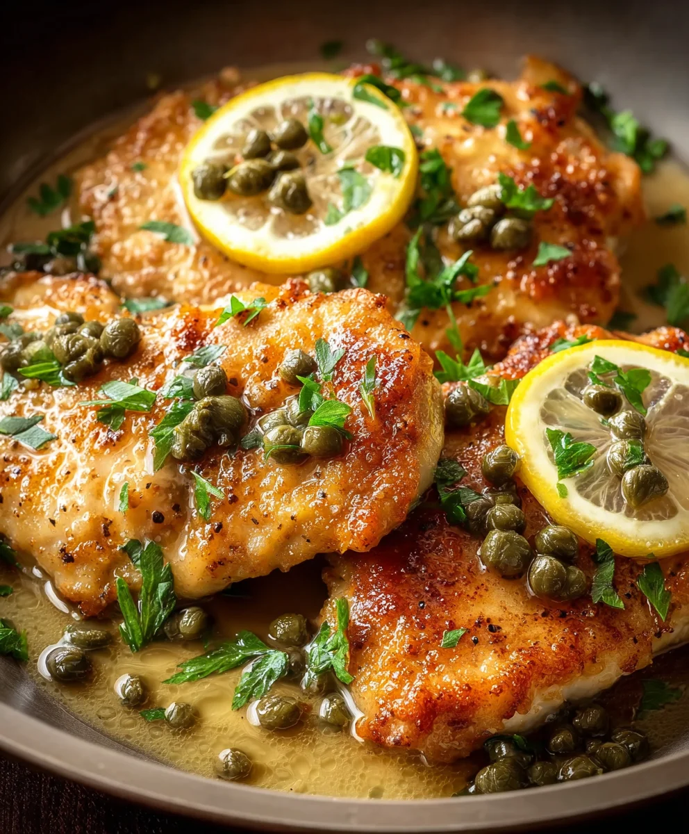 Easy Chicken Piccata - Quick & Delicious Non-Non-Non-Alcoholic Alternativeic Recipe