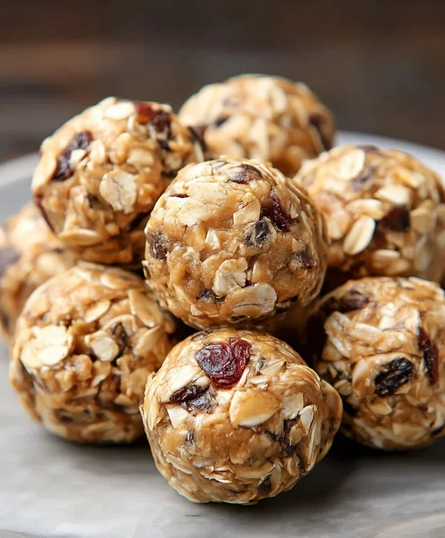 No-Bake Peanut Butter Energy Bites
