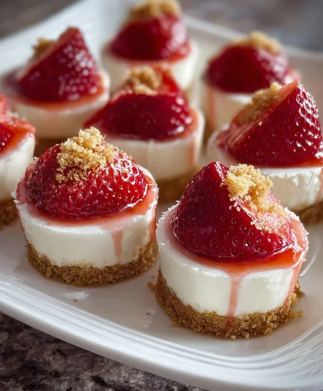 Cheesecake Deviled Strawberries