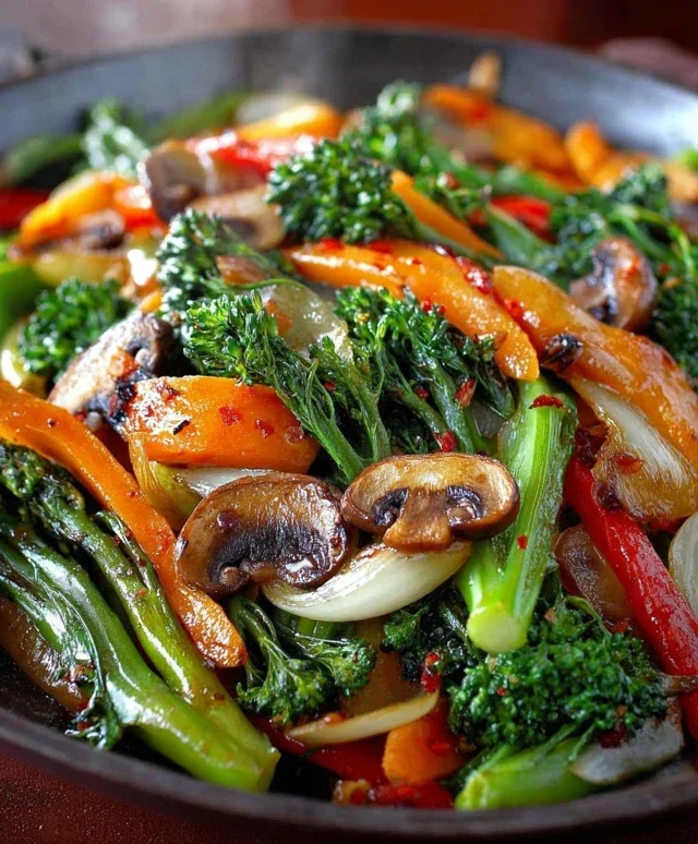 Healthy Sautéed Vegetables – Quick, Flavorful & Nutritious Side