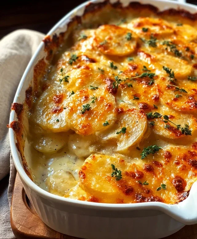 Cheesy Scalloped Potatoes