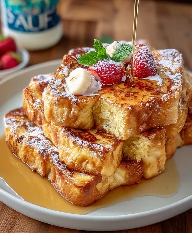 Hawaiian Roll French Toast