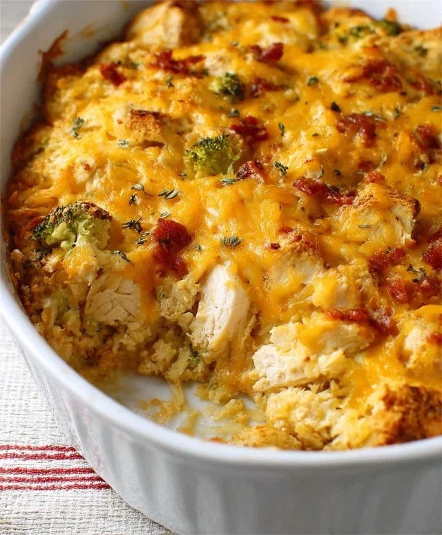 Easy Low Carb Chicken Casserole