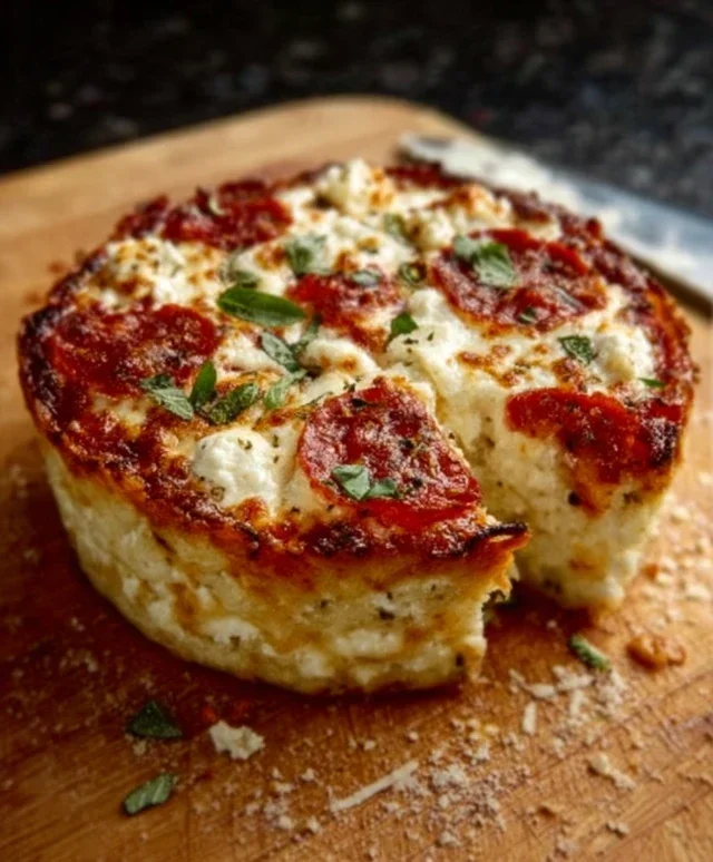 Cottage Cheese Pizza Bowl