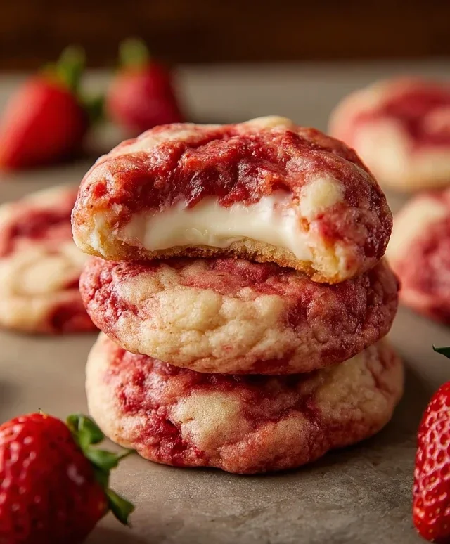 Strawberry Cheesecake Cookie