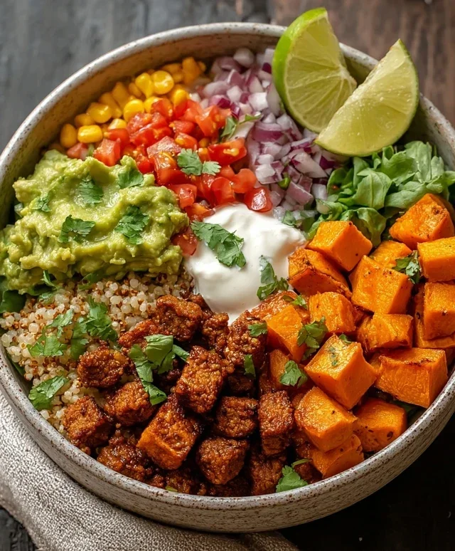 Sweet Potato Taco Bowl: Colorful Comfort Food Made Easy