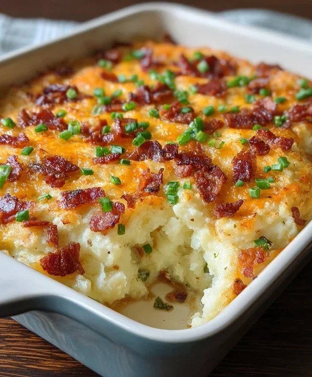 Twice Baked Potato Casserole