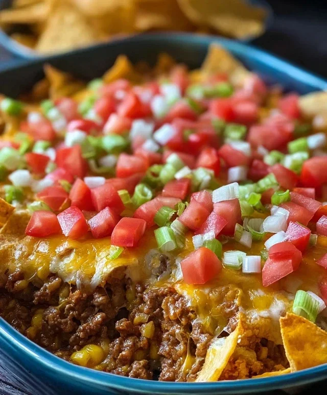 Walking Taco Casserole