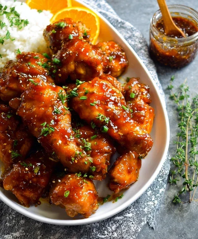 3 Ingredient Orange Chicken Orange Marmalade Bbq