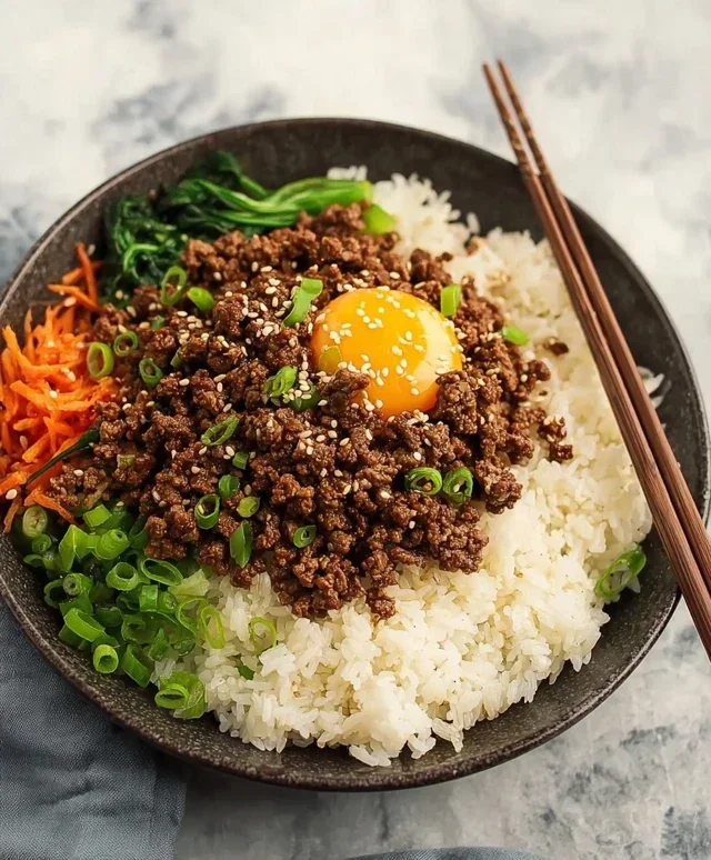 Korean Ground Beef Bowl (25-Minutes)