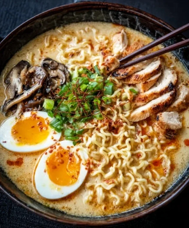 Creamy Garlic Chicken Ramen: An Incredible Ultimate Recipe