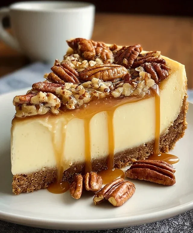 Butter Pecan Cheesecake