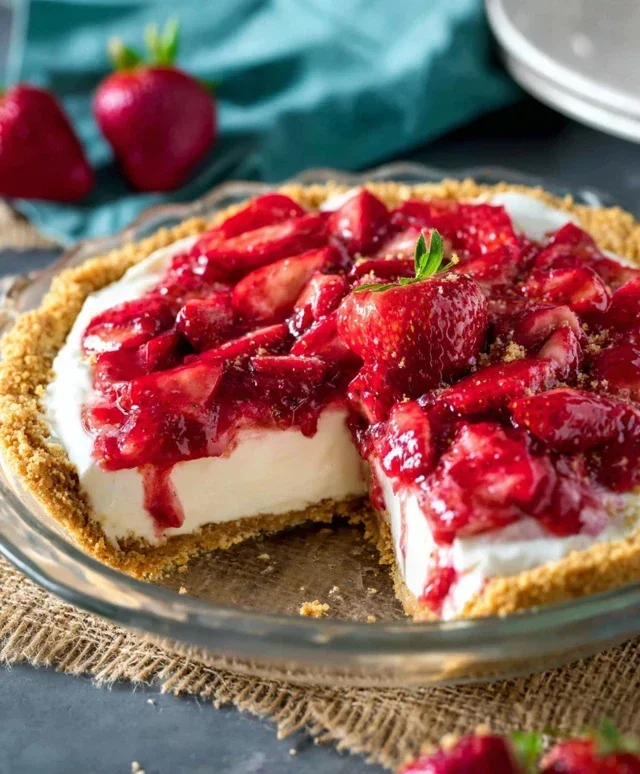 Strawberry Cream Cheese Pie