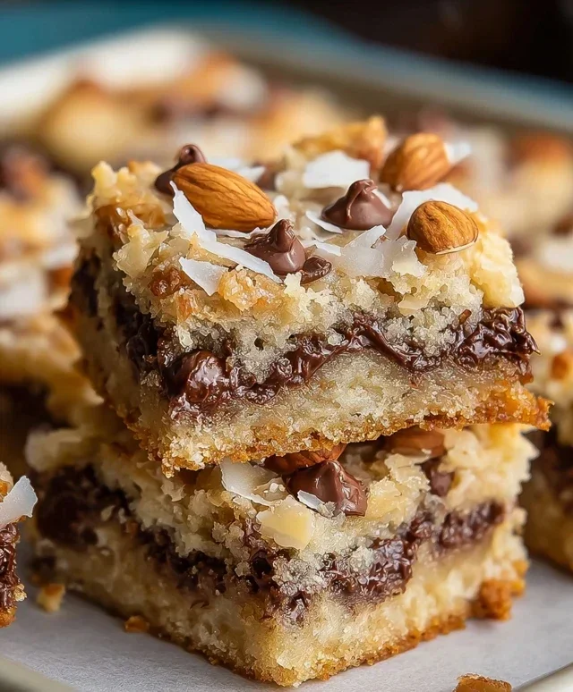 Almond Joy Cookie Bars