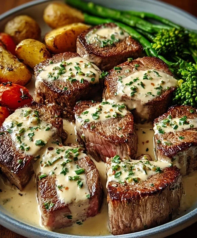 Quick Creamy Steak Dinner