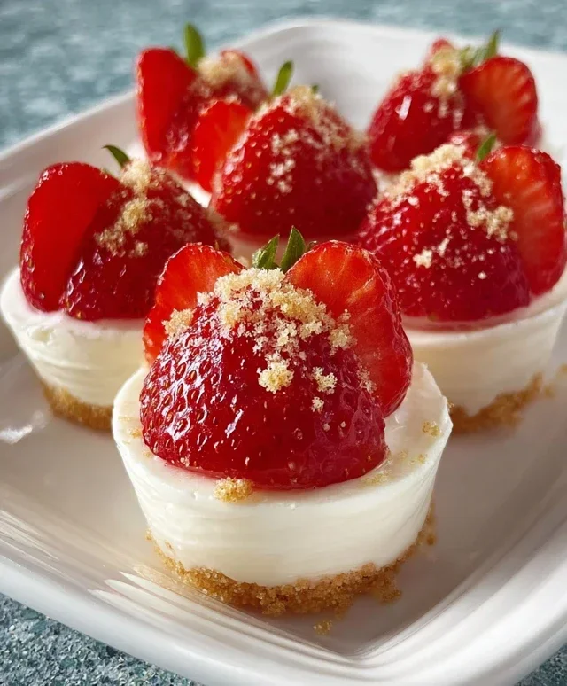 Cheesecake Deviled Strawberries