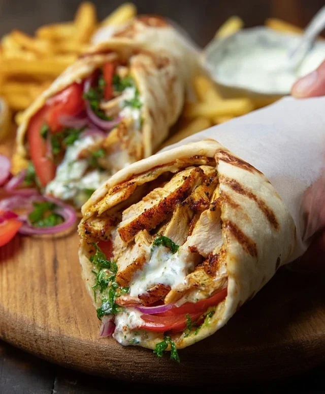 Chicken Shawarma Wrap