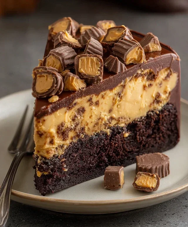 Chocolate Peanut Butter Cake