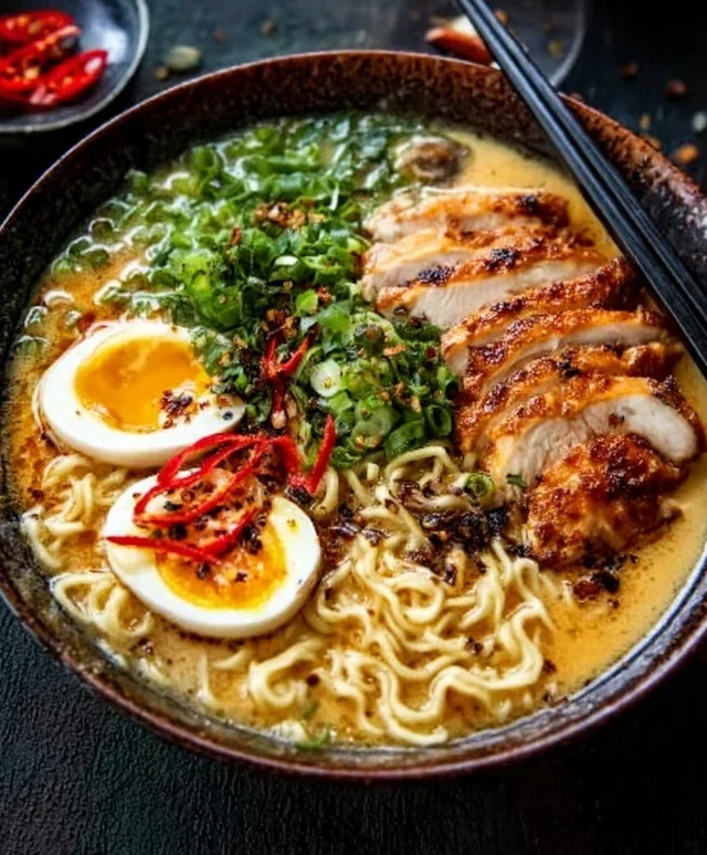 Creamy Garlic Chicken Ramen: An Incredible Ultimate Recipe