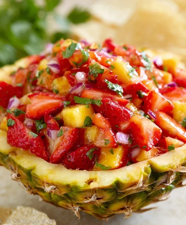 Strawberry Pineapple Salsa Recipe: A Fresh and Flavorful Treat