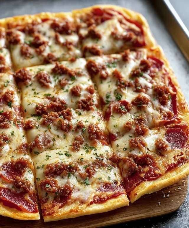 The Ultimate School Pizza