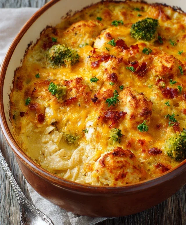 Easy Low Carb Chicken Casserole