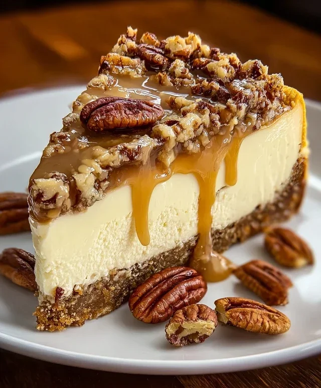 Butter Pecan Cheesecake