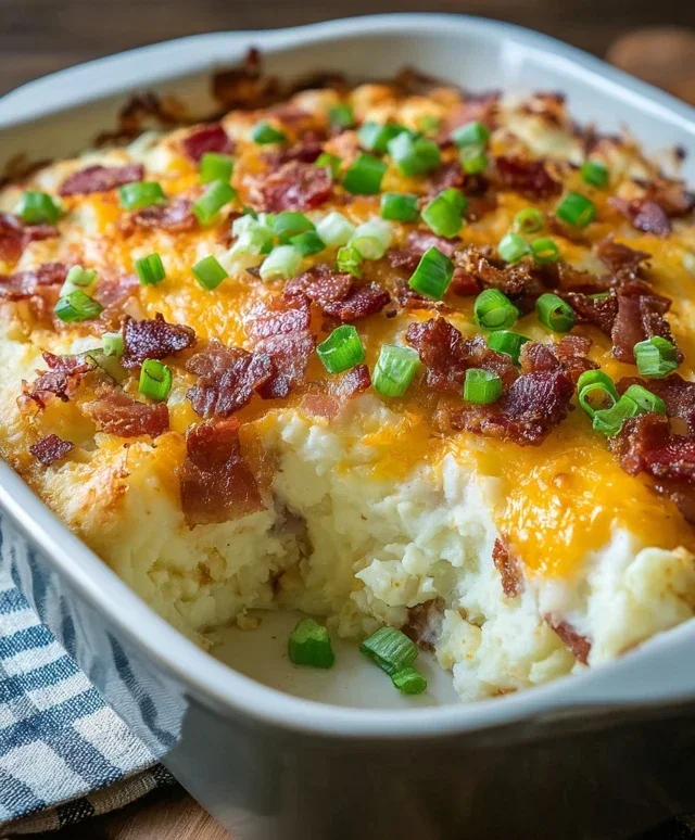 Twice Baked Potato Casserole