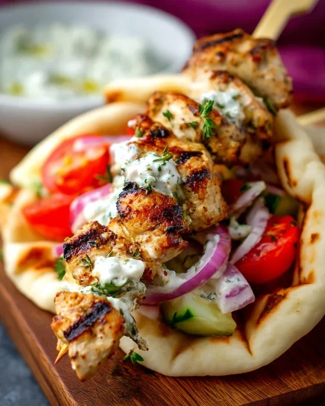 Chicken Souvlaki Recipe