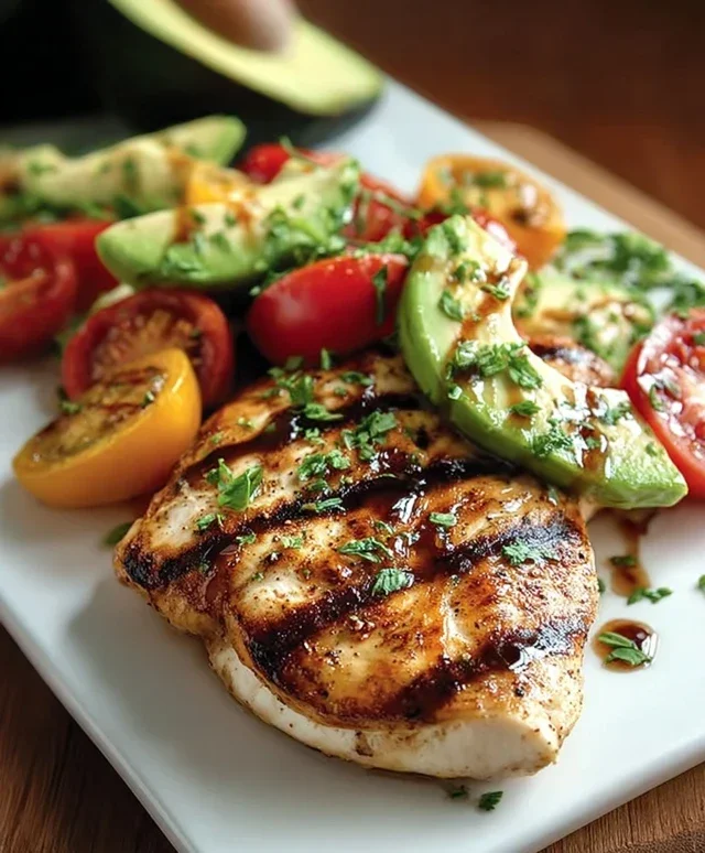 Grilled California Avocado Chicken Recipe