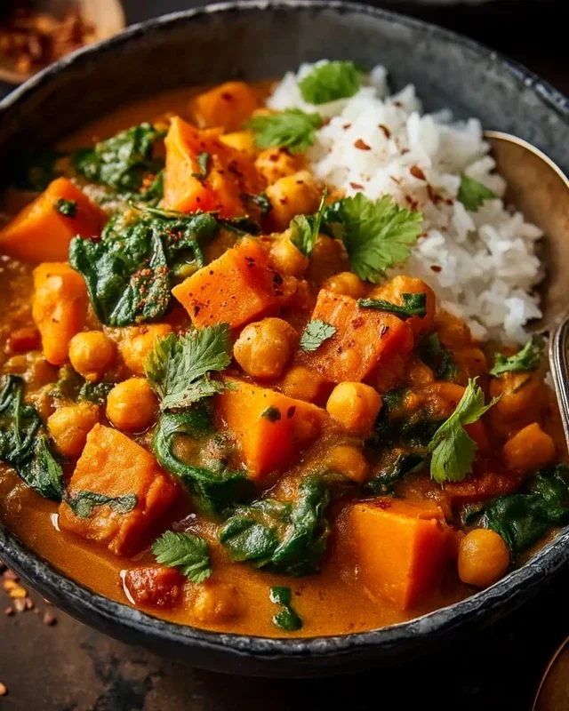 Sweet Potato and Chickpea Curry