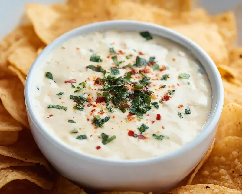 Best Mexican White Cheese Dip