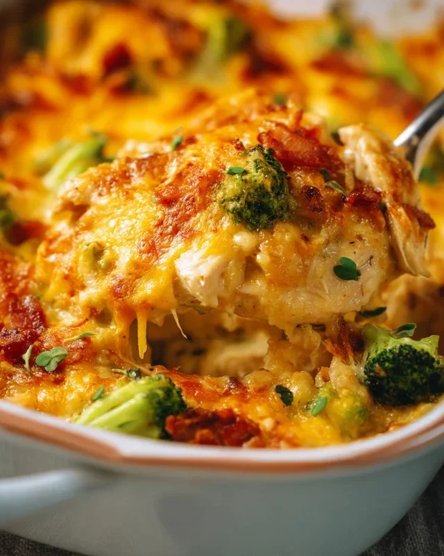 Easy Low Carb Chicken Casserole
