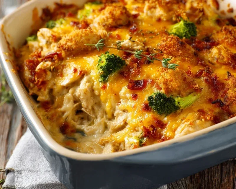 Easy Low Carb Chicken Casserole