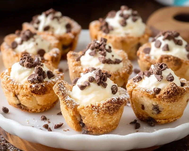 Mini Cannoli Cups