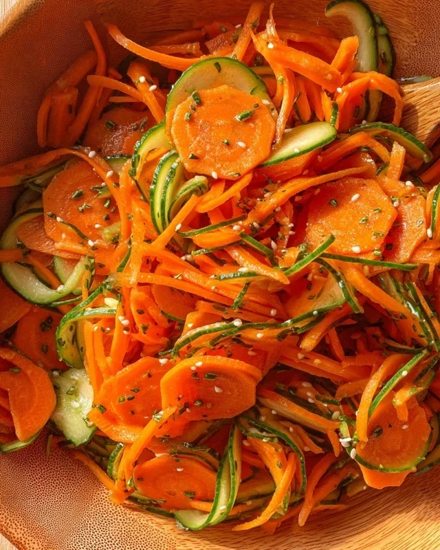 Cucumber Carrot Salad