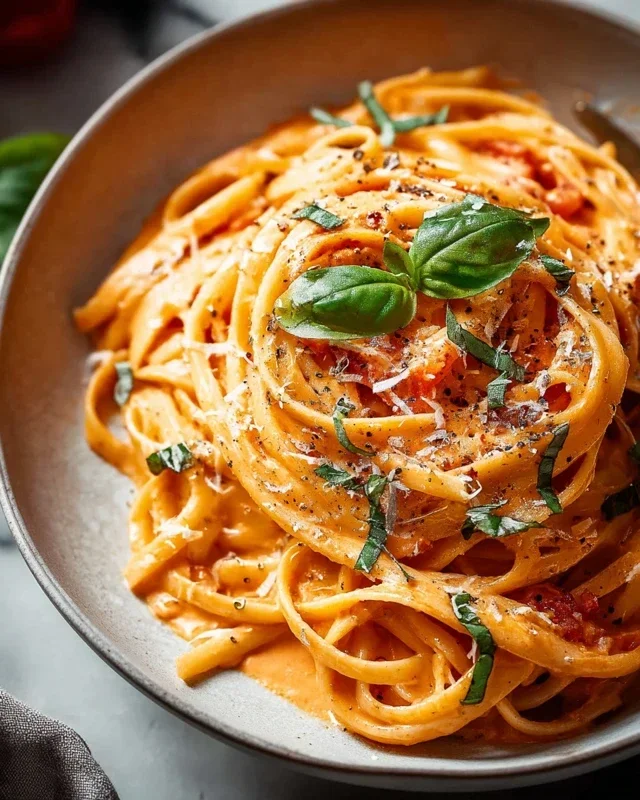 Easy One Pot Creamy Tomato Pasta