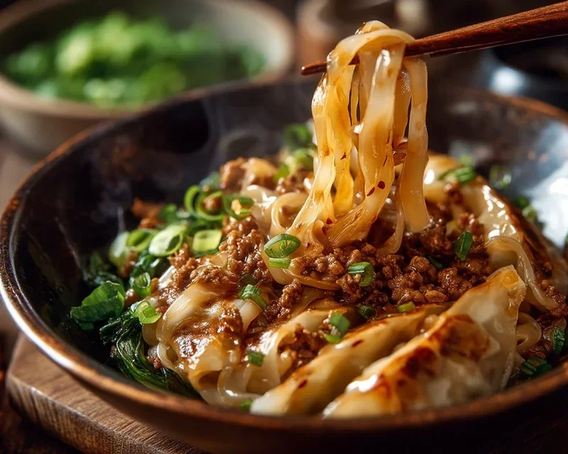 Potsticker Noodle Bowl