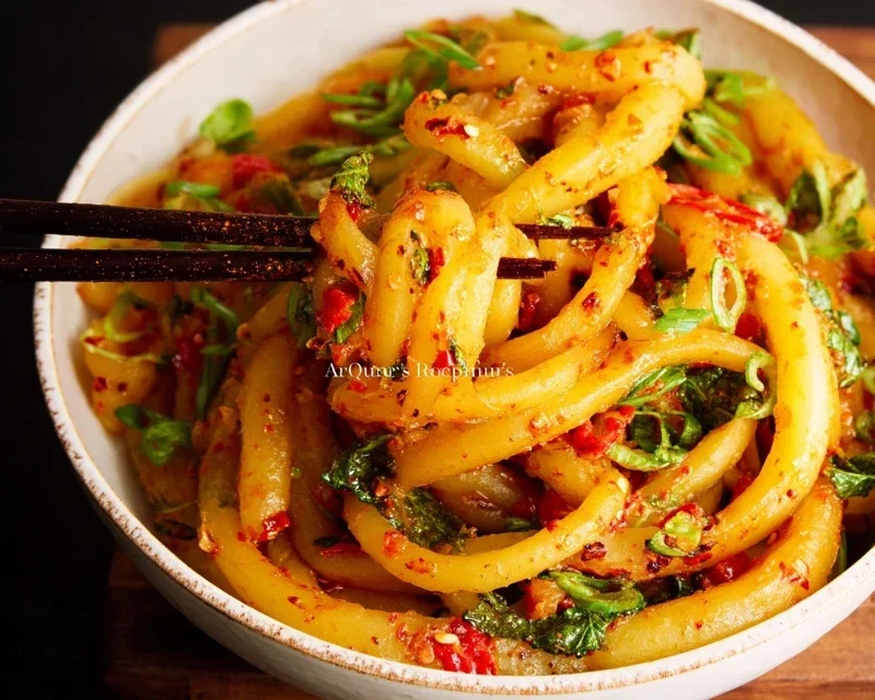 Spicy Potato Noodles