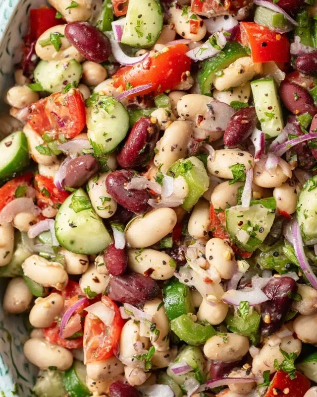 Mediterranean Bean Salad