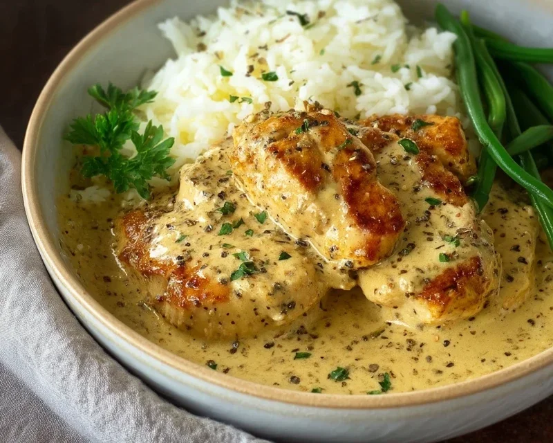 Creamy Garlic Chicken