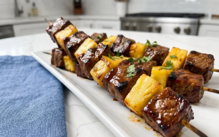 Pineapple BBQ Beef Skewers: A 15-Minute Grilling Dream